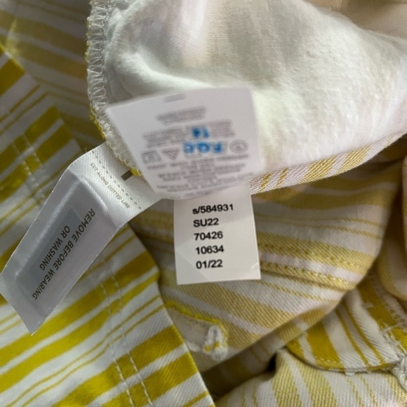 NWT LOFT Striped Pocket Shift Skirt - Picture 11 of 12